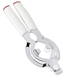 Leifheit Deschizator de capace Leifheit seria ComfortLine, pentru borcane sau sticle, deschizator de sticle cu maner ergonomic din plastic, inclusiv deschizator de sticle usor de utilizat, deschizator de sticl