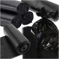  Hulladékgyűjtő zsák vegyes hulladékhoz 120l erős fekete 7 db (57044)