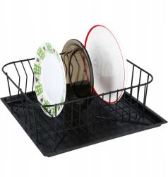 Ander Szárítógép edényszárító kamra fekete edénycsepegtető 33 x 28cm (5907800102086)