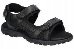American Club CY145 Eredeti Szilárd Flip-flop Férfi Bőr Szandál Bk 42 (CY145)