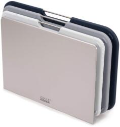 Joseph Joseph Set de tocatoare Joseph Joseph Nest din 3 piese cu suport de depozitare, gri/albastru obisnuit (60146) Tocator