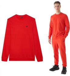 4F Férfi sport pulóver 4F 4FWMM00TSWSM1465-70S piros (4FWMM00TSWSM1465-70S-L)