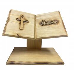 MartineX Alátét a nádhoz Fa könyv Nehéz deszka (Lampion Drewniany - Baza)