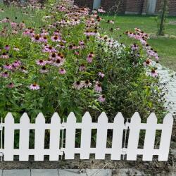 Primpol Kerti Palánk Kerítés Szegély 1, 9M Dekor Szegély Fehér (3001)