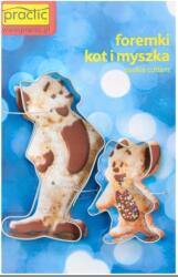 Practic Keksz Forma Macska És Egér Lyukasztó Forma (TOMJER1)