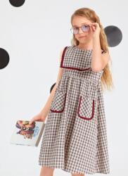 Shein Lány Térdig Érő Ruha Kockás 152 Vuh