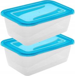 Keeeper Fagyasztó műanyag ételtároló dobozok 2x 2, 0 L (4052396045918)