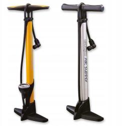 Giyo Kerékpár pumpa Giyo álló ezüst nyomásmérő (1-PMG33)