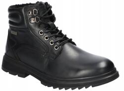 American Club CY88 Bélelt Trapéz Téli Cipő Férfi Bőr Fekete 41 (CY88)