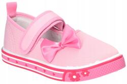 American Club TEN154 Balerinacipő Gyerek Tornacipő Tépőzáras Bőr Talpbetét P 26 (TEN154)