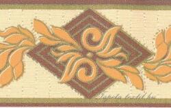 Jász-Iron Barna-narancs bordűr (F802-025)