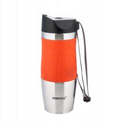Kinghoff Thermo bögre acél 380ml Narancssárga (9789464530483)