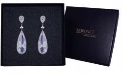 Kokonet Fülbevaló impozáns könnycsepp hosszúkás Lógó elegáns ESKÜVŐi díszdoboz ajándék (8-0584)