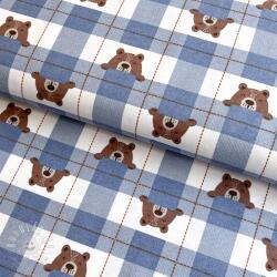  Pamutvászon FLANNEL Bear check jeans