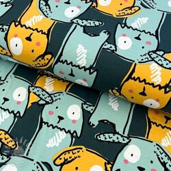  Jersey Funny dogs dark green