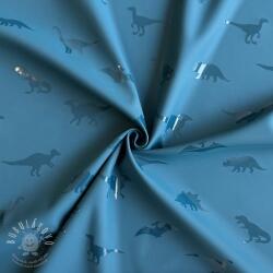  Vízálló Esőkabát Anyag Dinosaurs blue