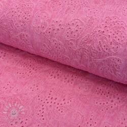  Pamutvászon VOILE EMBROIDERY Vintage fuchsia