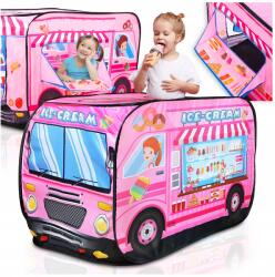Sátor Fagylaltozó Teherautó Fagylalt Gyerekeknek Összecsukható Autó Házikó (007334)
