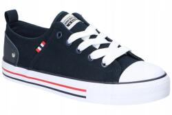 American Club LH117 Eredeti, Divatos, Légáteresztő Kiscipő/tenniszcipő, Sötétkék 37 (LH117)