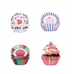  Papírformák Muffinokhoz 400 db Színes 4, 5x2x2, 5 cm Party (B0D52KDNLP)