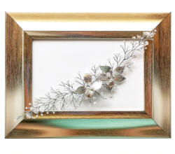 Kokonet Esküvői ág Hajdísz levelek Boho stílus (4-0045)