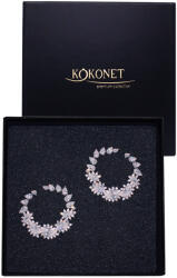 Kokonet Ezüst kerekek 3cm ezüst Csillogó esküvői kristályok látványos (8-0633)