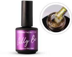 Cosmetics Zone Gelly Be hosszabbító zselé alap csillámos arany Crystal Cascade 15g