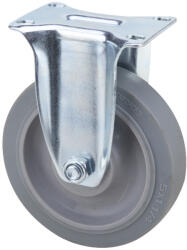 Evotools Roata Fixa TPR Gri - Dimensiuni 125 x 32 mm Sarcina Maxima 130 kg (679666)
