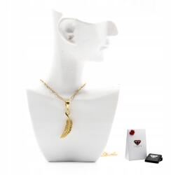  Arany Lánc Női Toll Ezüst 925 Állítható Ajándék Doboz (5906168090554)