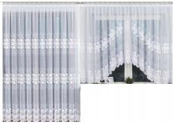  Jacquard Erkélyfüggöny Szett Nappaliba Szalaggal 150x250+300x150 6389 (654324)