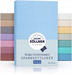 Julius Zöllner Zollner Lepedő bölcsőhöz, világoskék (A102987)