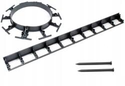 Eko-bord System Eredeti Eko-bord Max kerti gyepszegély 58 mm 2 db ecobord horgony (Max+2)