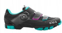 Fizik Női cipő Fizik Mtb M6 Women Black/Anthracite/Green 36 (X5TERRA187090)