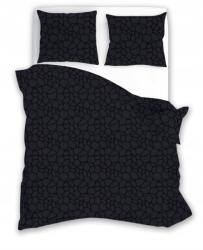 Faro Ágynemű garnitúra 220X200+2x70X80 mikroszálas szatén fekete (MIKROFIBRA SATYNOWA 004)