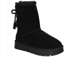 American Club Amerikai CY180 Bélelt Hótaposó Bakancs Téli Cipő Bőr Női Bk 40 (CY180)