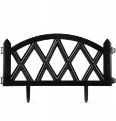 Primpol Kerti Kerítés Fekete Szegély Kerti Palánk 2, 9 Méter (4206)