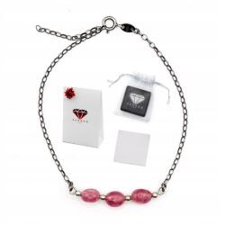  Női Karkötő Ezüst Turmalin Ezüst 925 Oxidált Ajándék Kézzel készített (5906168091377)