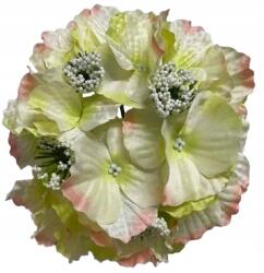 MartineX Hortenzia Termékfej Nagy 16cm virág művirág (m411) - allegro - 450 Ft