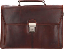 Lagen Servieta bărbătească din piele Lagen Simeo - maro