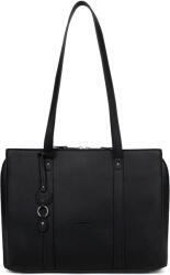Hexagona Geanta de dama eleganta Hexagona Solange - neagra