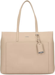 Calvin Klein Geanta de dama Calvin Klein Pippa - bej închis