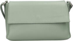 Italia Geantă de mână tip crossbody din piele Italia Darina - verde