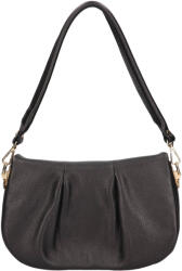 Italia Geantă de mână tip crossbody din piele Italia Sima - neagra