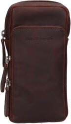 The Chesterfield Brand Geanta din piele marca Chesterfield Miura pentru telefon mobil si documente - maro