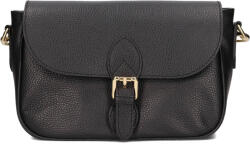 Italia Geantă de mână tip crossbody din piele Italia Melanis - neagra