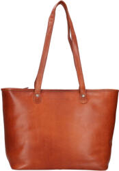The Chesterfield Brand Geanta de dama din piele pentru laptop The Chesterfield Brand Astana - coniac