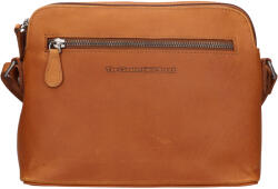 The Chesterfield Brand Geantă de mână crossbody din piele The Chesterfield Brand Nebraska - coniac