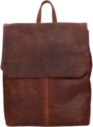 Greenwood Rucsac de dama vintage din piele Greenwood Marta - maro