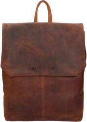 Greenwood Rucsac de dama vintage din piele Greenwood Marta - maro deschis