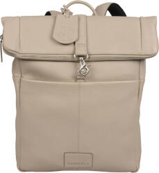 Burkely Rucsac rulant din piele Burkely Roll - bej-gri